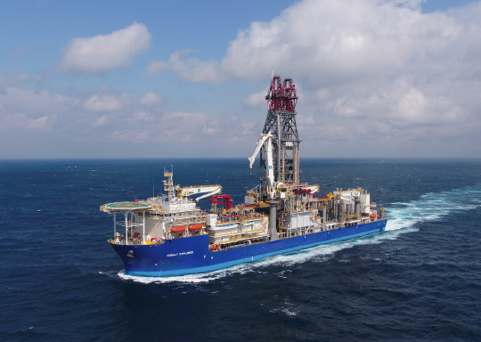 대우조선해양이 노르웨이 노던드릴링에 매각하기로 한 드릴십. <대우조선해양 제공>